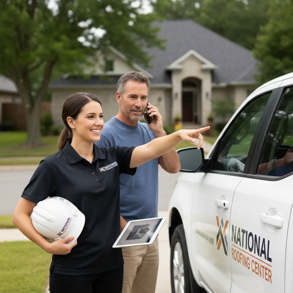 National Roofing Center customer support in Goldvein